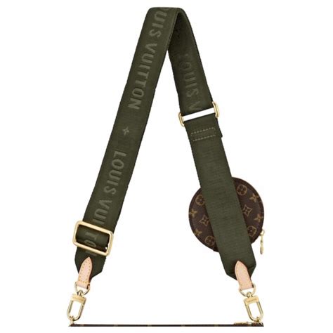 green louis vuitton strap